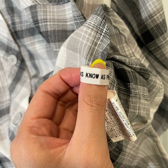 Women boyfriend plaid shirt Japanese Casual Design As Know As Pink - Picture 3 of 4